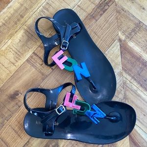 Kate Spade FUN Jelly Sandals